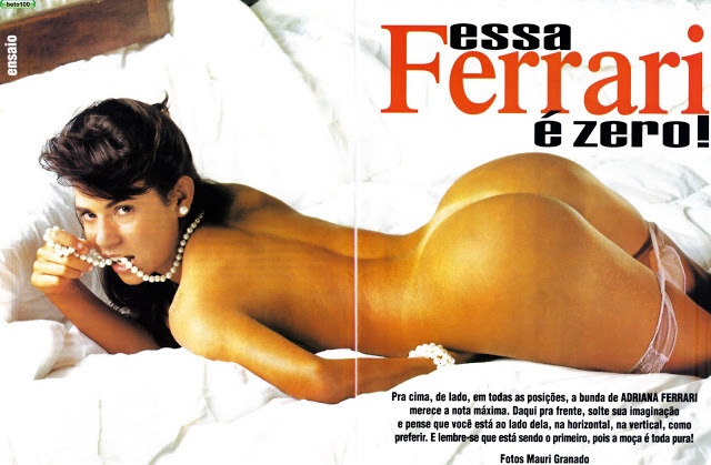Adriana Ferrari naked breasts