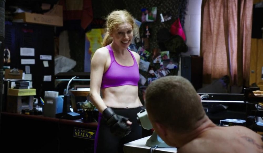Mireille Enos in a short skirt breasts 60
